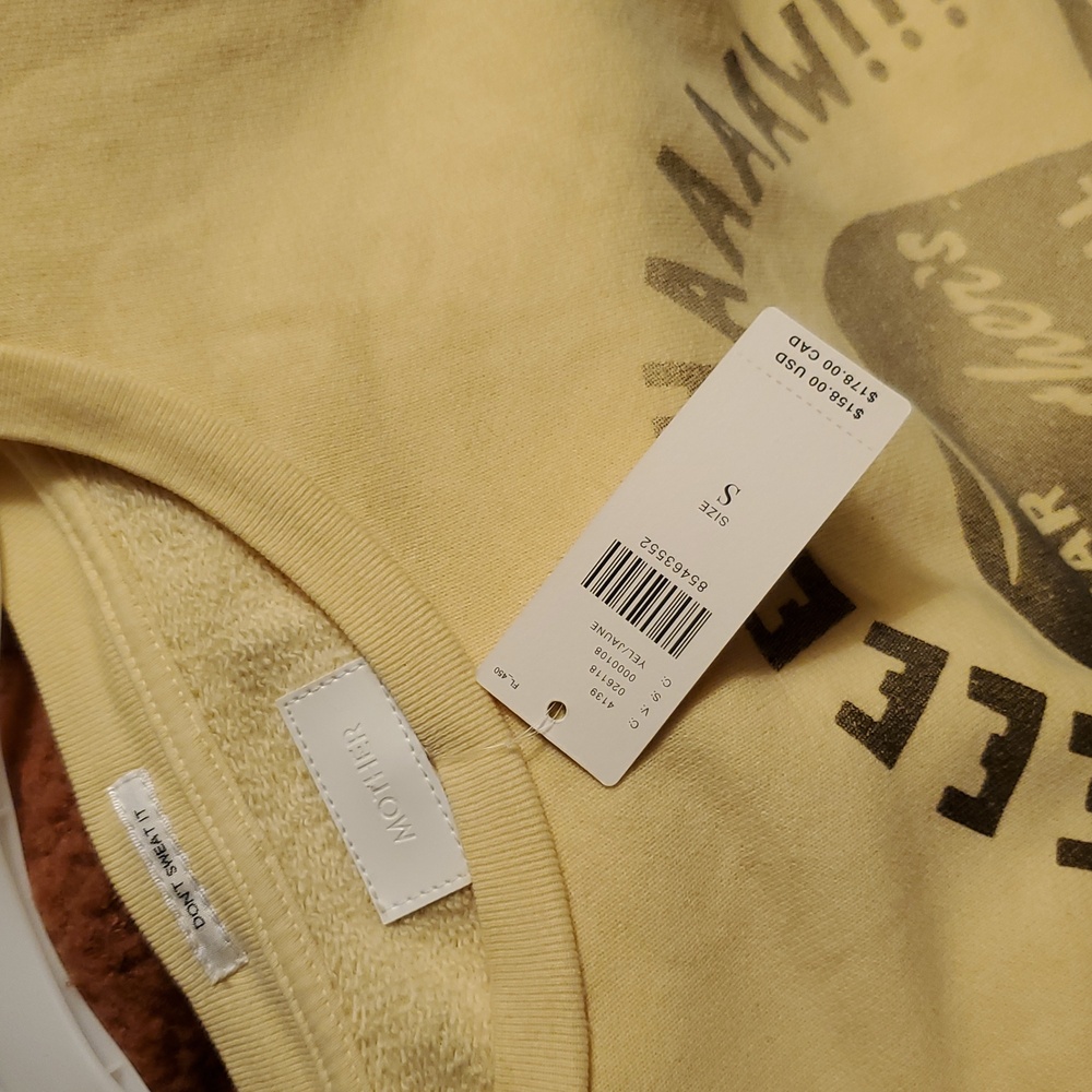 Mother My 2nd Rodeo sweat shirt NWT SZ M - Picture 11 of 13